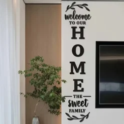 Welcome Home Set Wall Decore (S21)