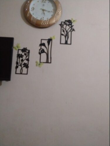 Decorative set of 3 flower frame Wall Shelf MDF (3FFS) photo review