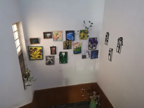 Decorative set of 3 flower frame Wall Shelf MDF (3FFS) photo review