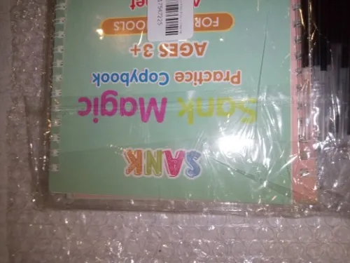 Magic Practice Copybook Set 4 Books, Magic Pen 10 photo review